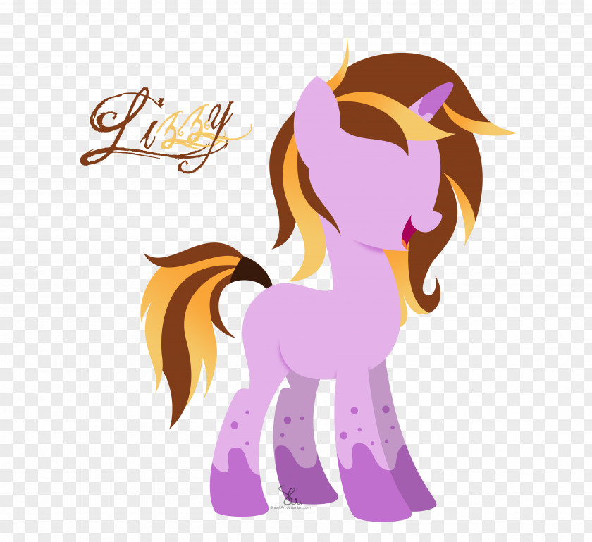 Unicorn Tail Love Clip Art PNG