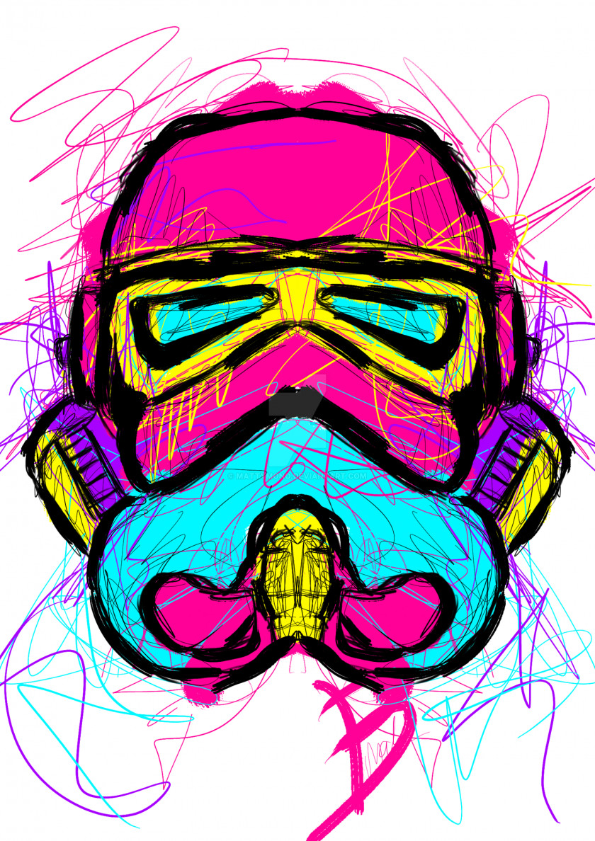 Art Stormtrooper Pop Artist Canvas PNG