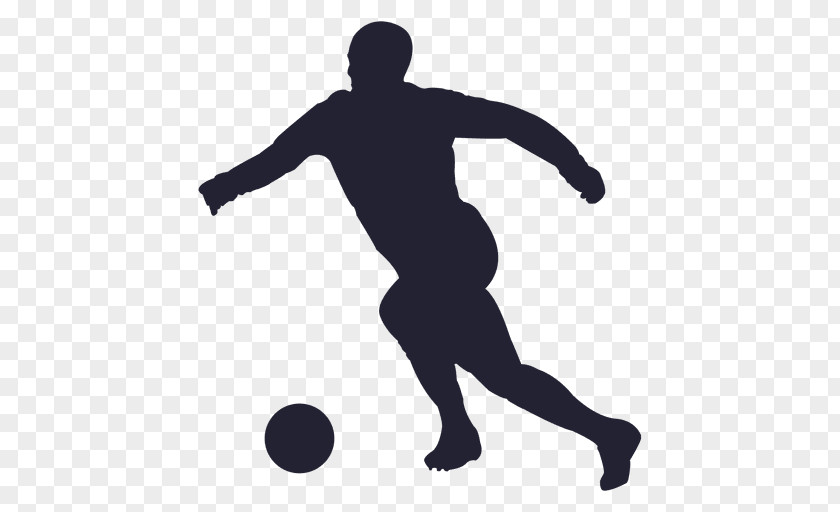 Playing Soccer Silhouette Figures Material Football Player Goalkeeper PNG