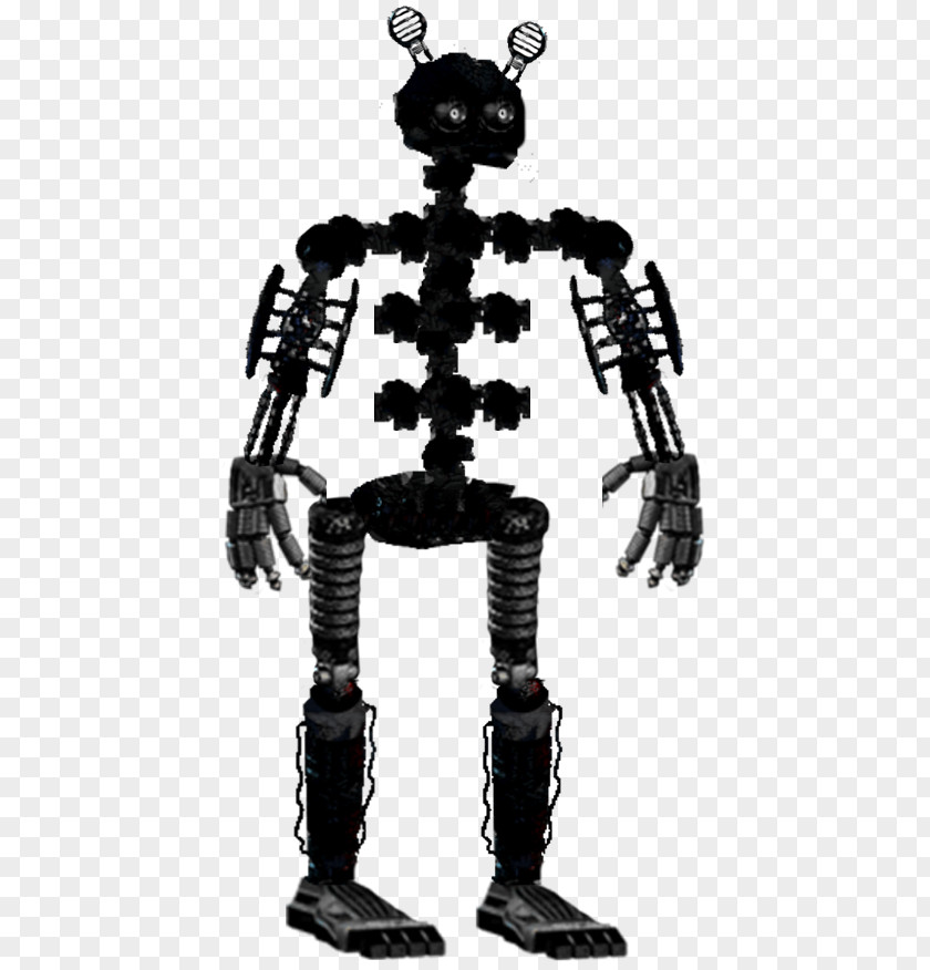 Skeleton Five Nights At Freddy's 4 The Joy Of Creation: Reborn Endoskeleton Nightmare PNG