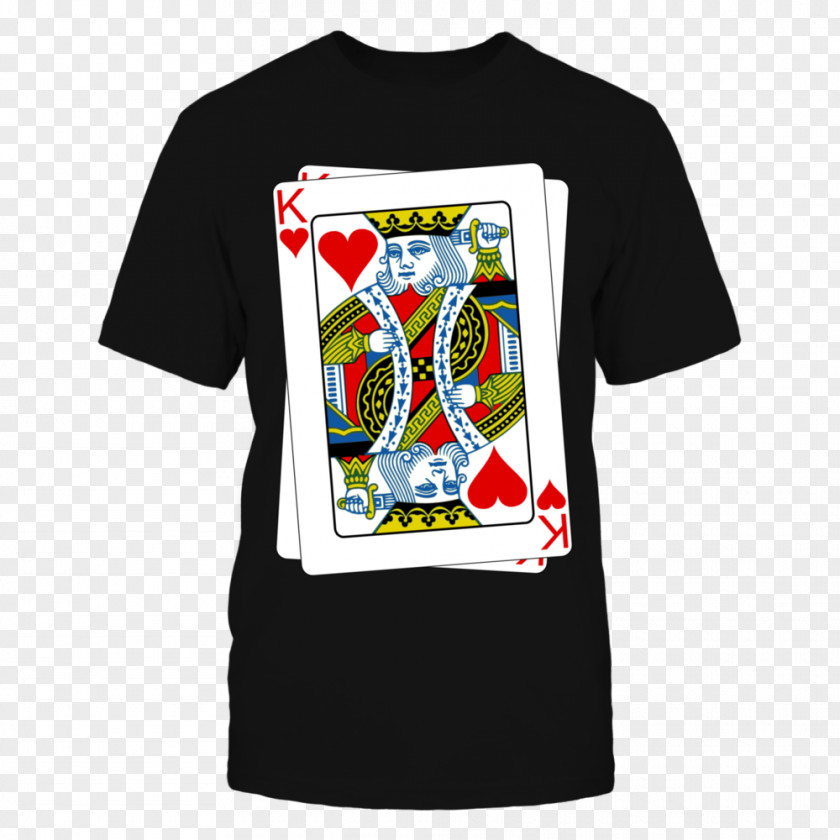 T-shirt Hearts Playing Card King Clothing PNG