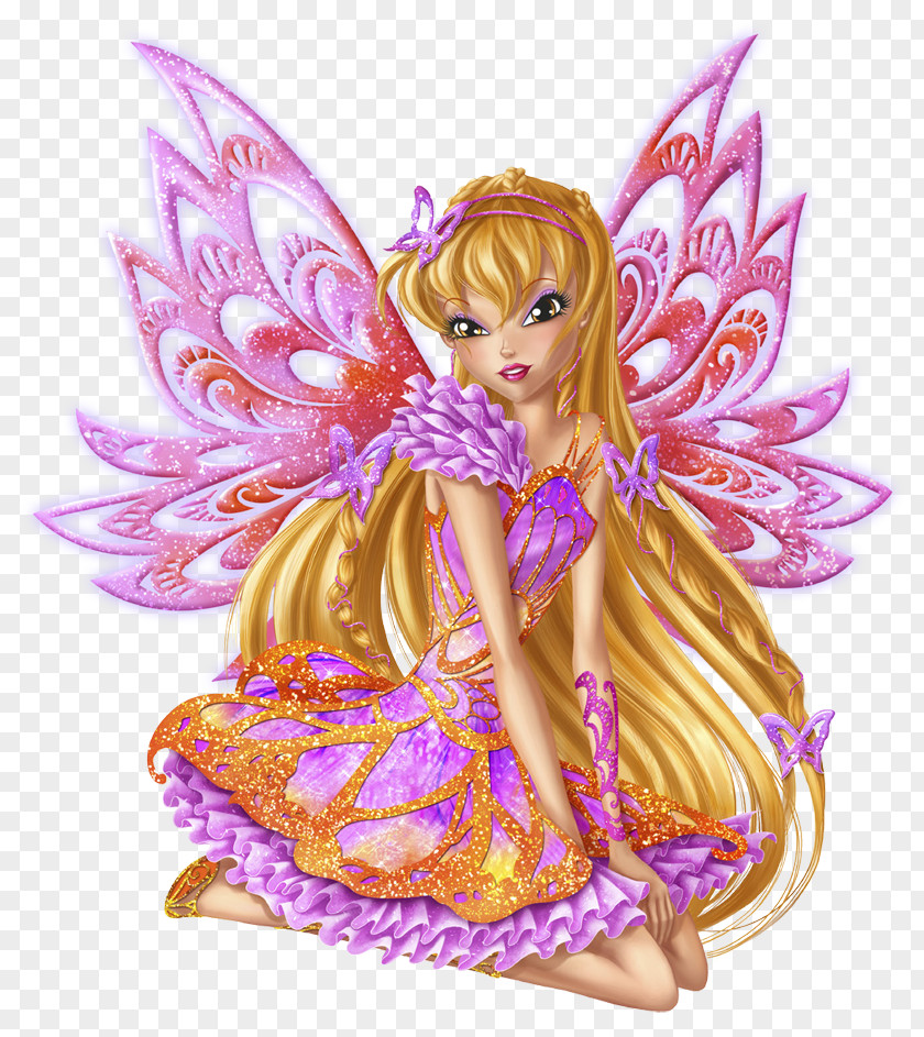 Aura Stella Bloom Butterflix Tecna Fairy PNG