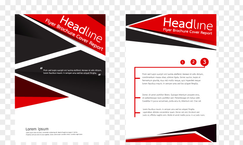 Business Brochure Cover Design Geometry Polygon Flyer Poster PNG