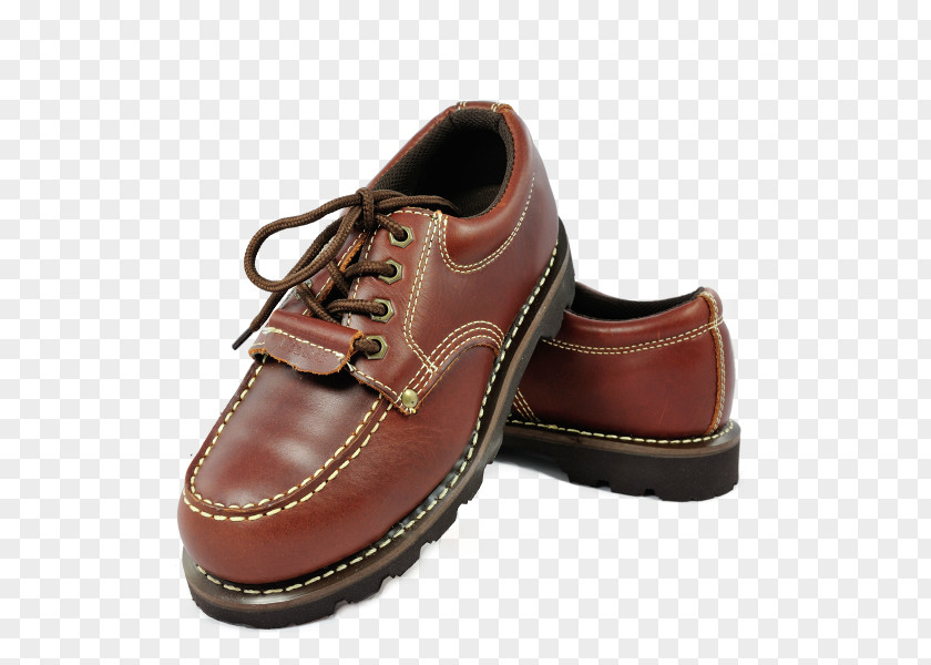 Safety Boots Leather Shoe Walking PNG