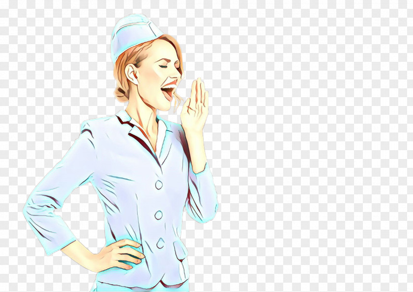 Smile Health Care Provider Uniform Service Nurse Gesture PNG