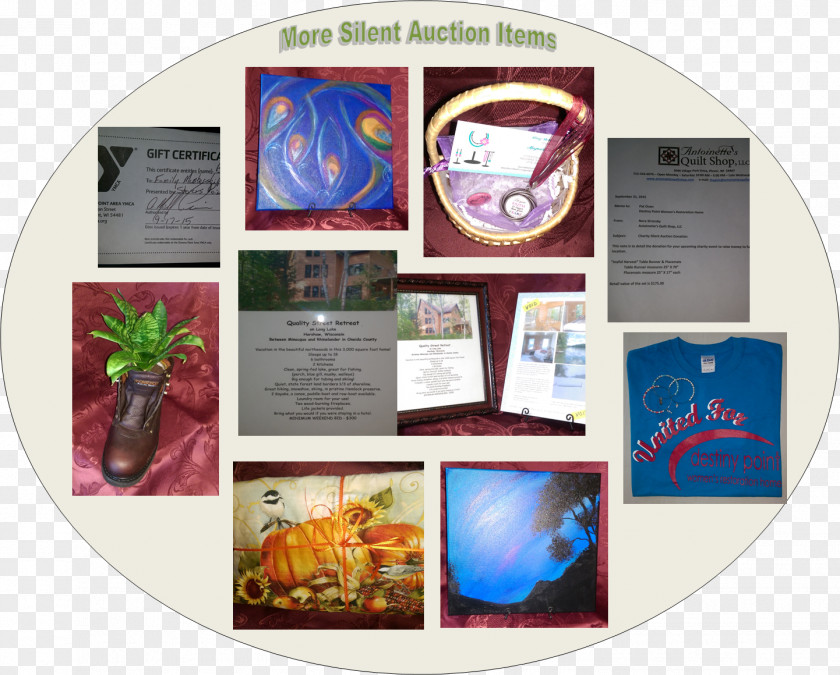 Auction Collage Brand PNG