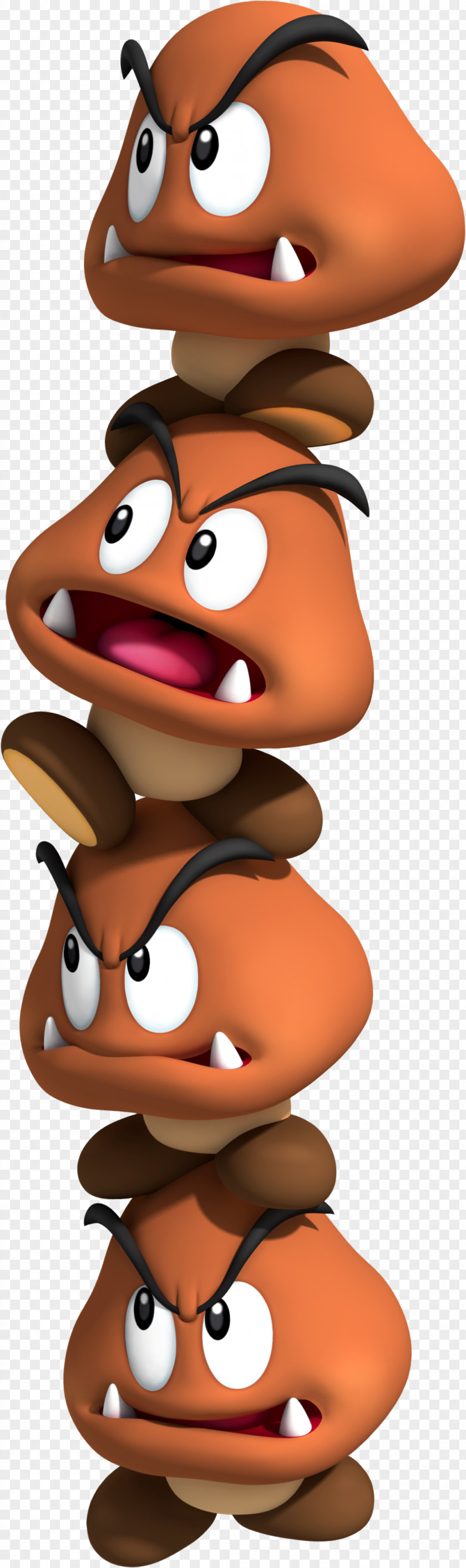 Mario Bros Super 3D Land Bros. Galaxy Bowser Goomba PNG