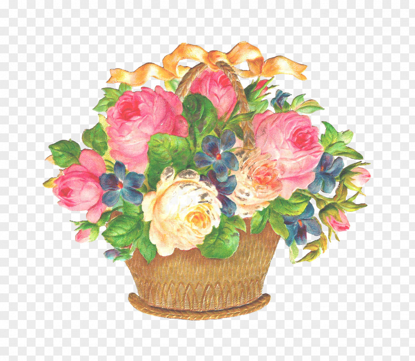 Petal Watercolor Paint Garden Roses PNG