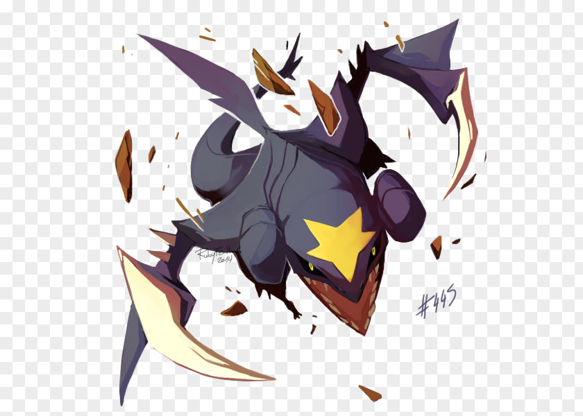 Rectangle Garchomp Pokémon Drawing Dragon Fan Art PNG