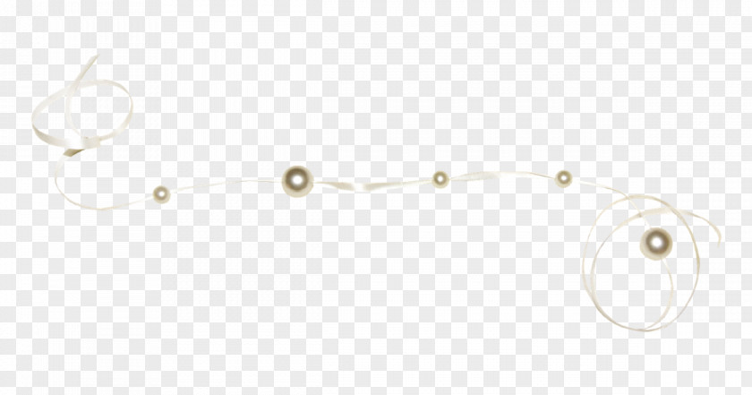 Silver Material Pearl Body Jewellery PNG