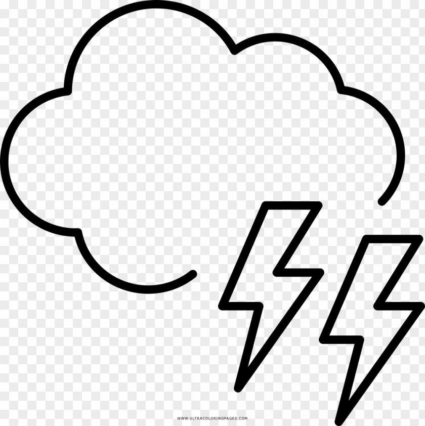 Storm Coloring Book Drawing Cloud PNG