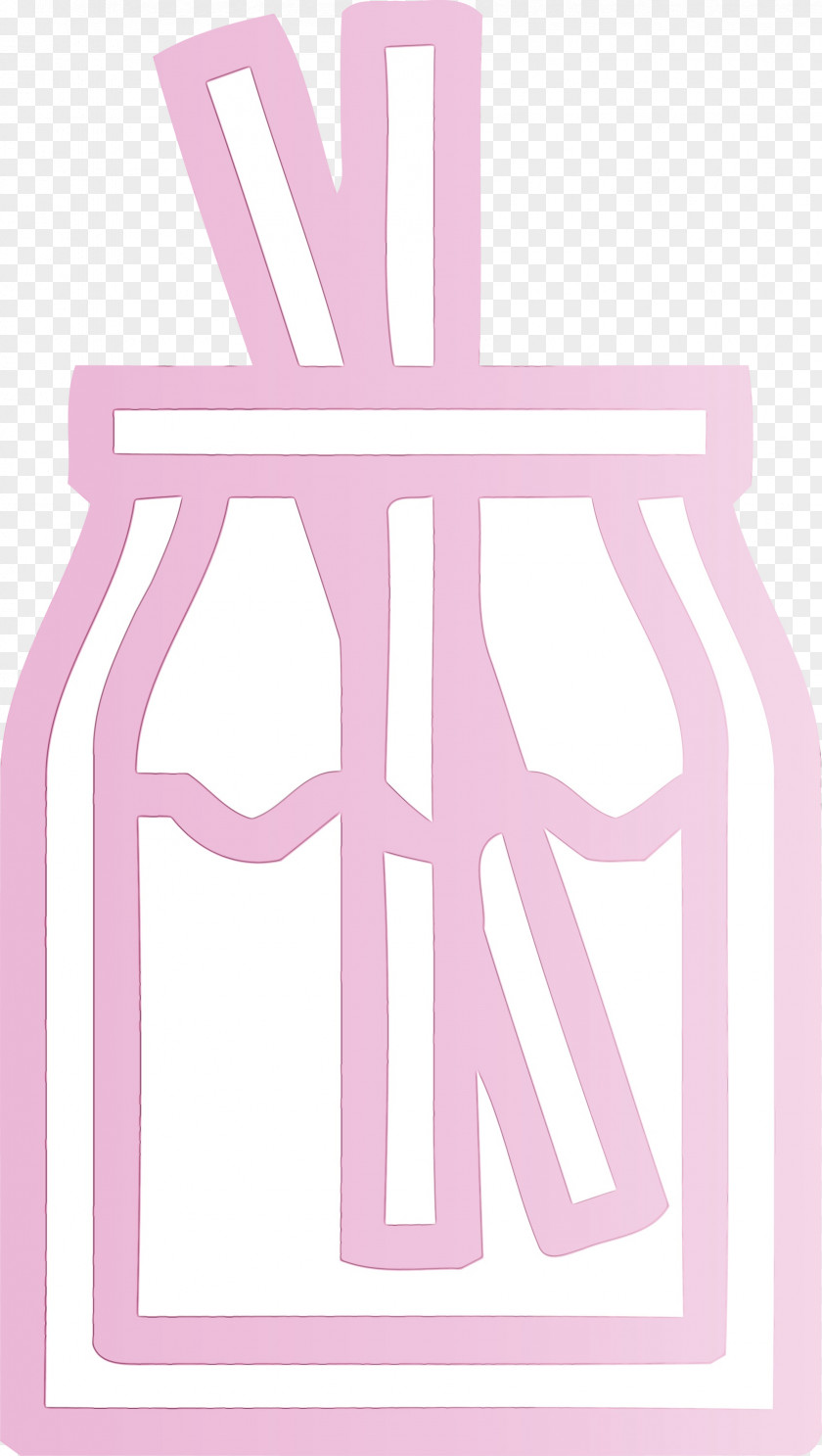 Pink Font Line Logo PNG