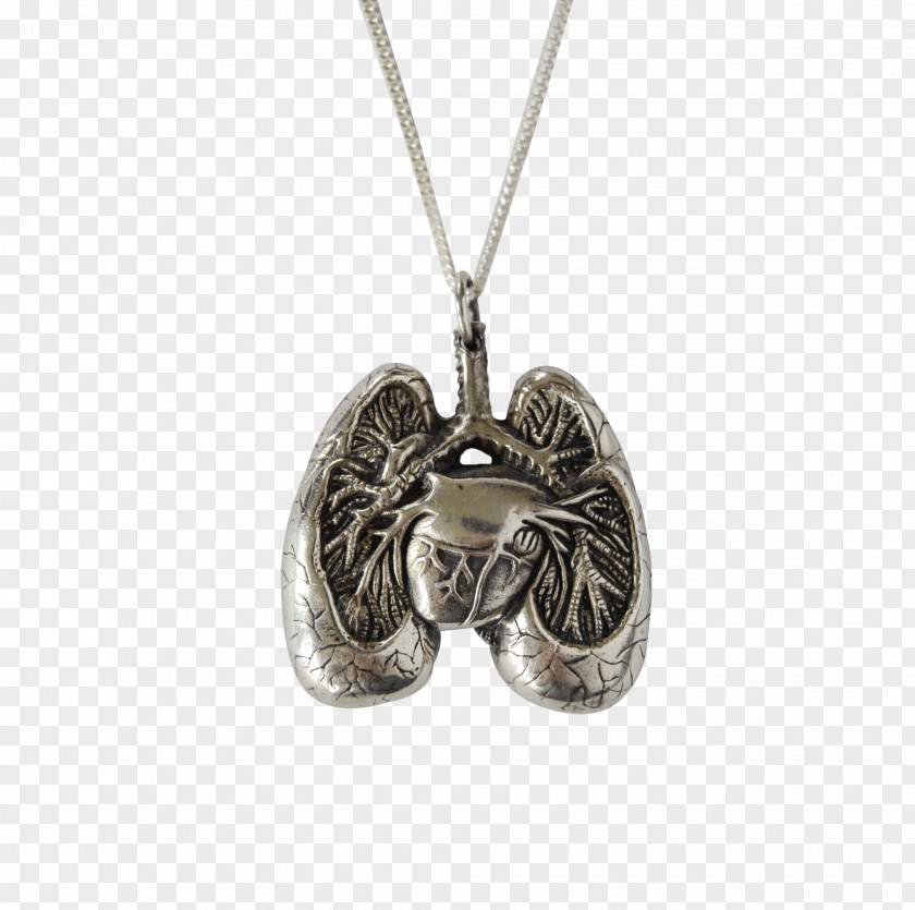 Handmade Jewelry Locket Charms & Pendants Necklace Lung Anatomy PNG