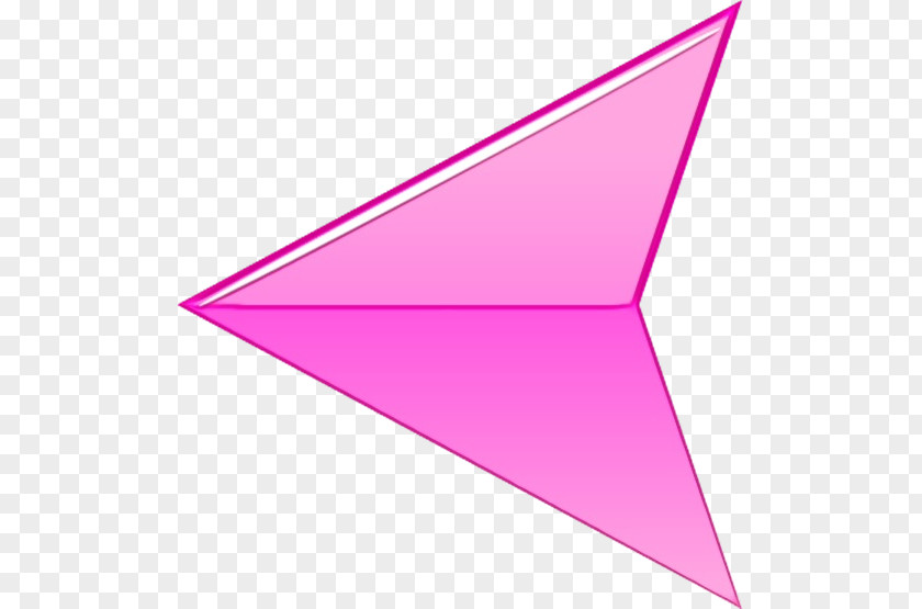 Paper Magenta Pink Triangle Line Violet Cone PNG