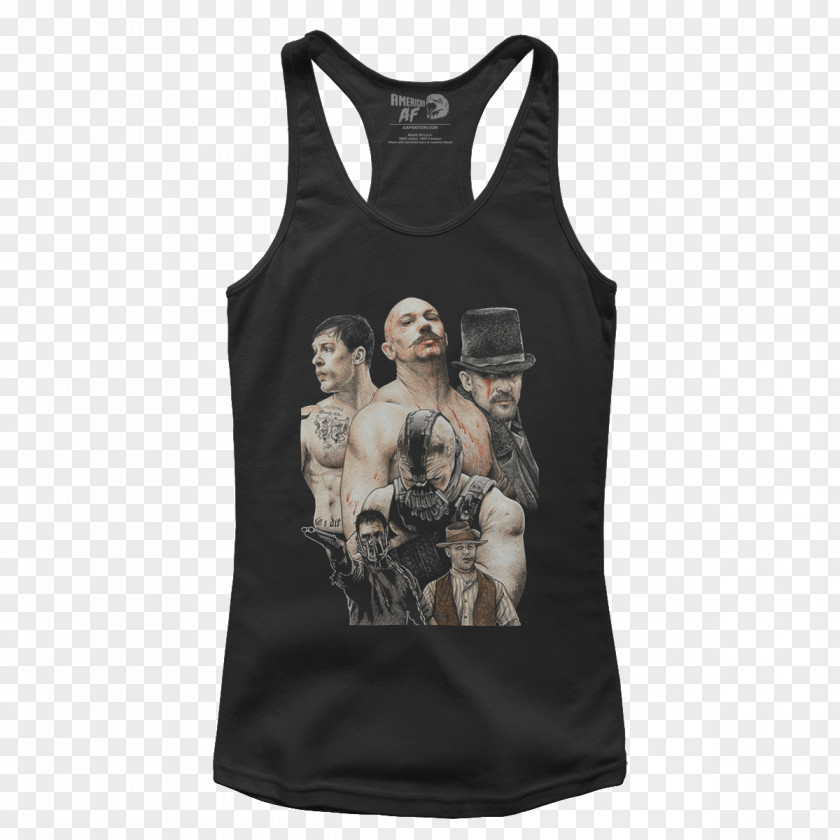 Tom Hardy T-shirt Gilets Sleeveless Shirt PNG