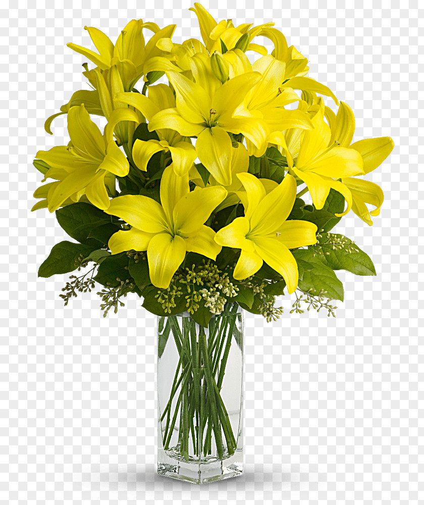 Flower Bouquet Lilium Teleflora Delivery PNG