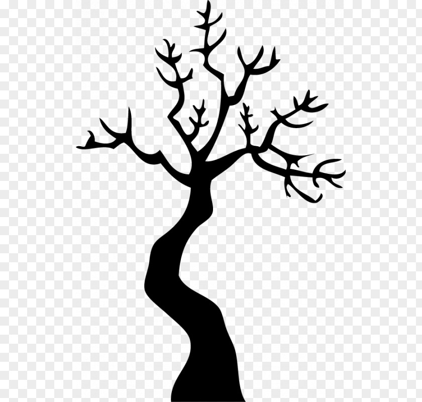 Impression Tree Haunted House Clip Art PNG