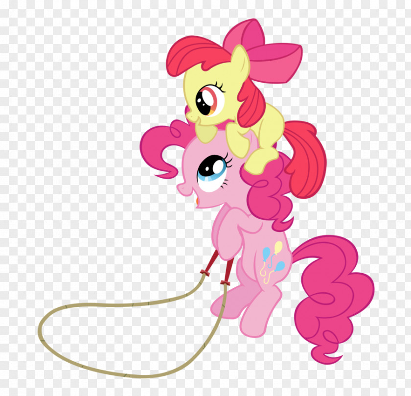 Playing Jump Rope Pinkie Pie Apple Bloom Ropes Jumping Clip Art PNG
