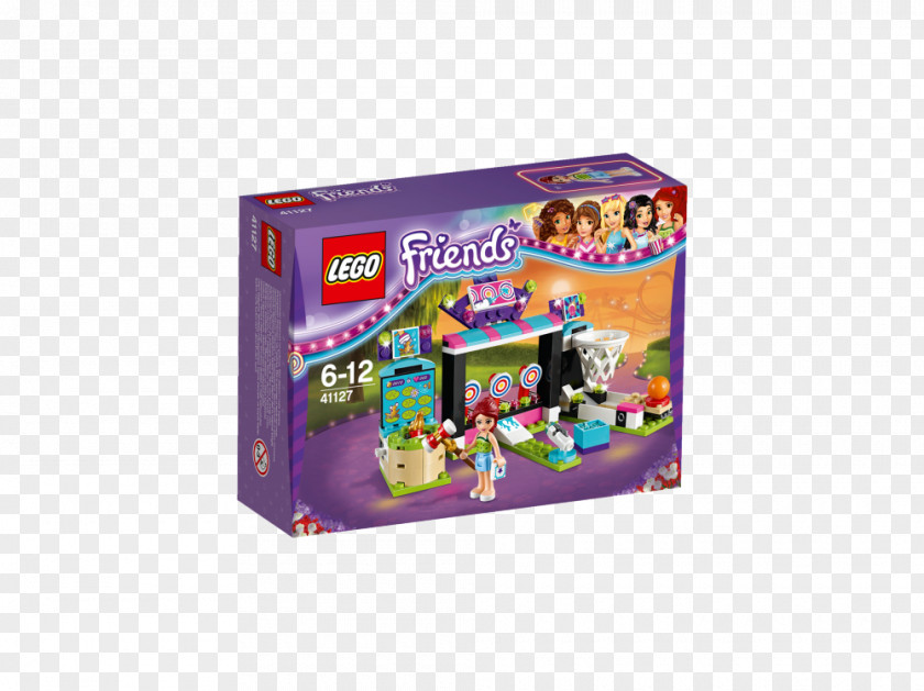 Toy LEGO 41127 Friends Amusement Park Arcade PNG