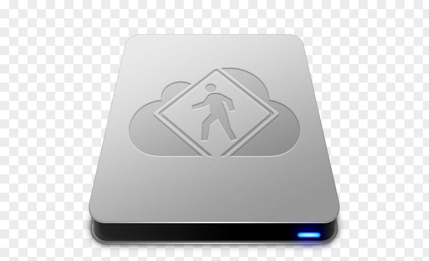 Aluminum IDisk Google Drive User PNG