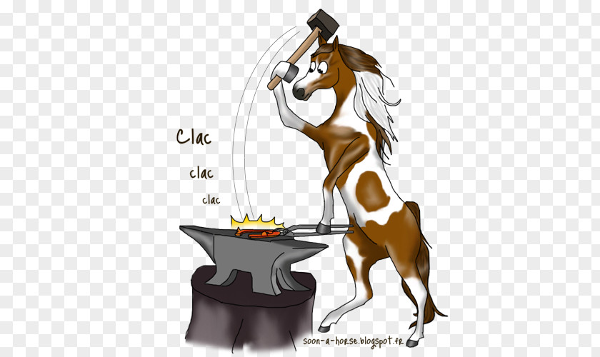 Cheval Mustang Pony Clip Art Horseshoe Farrier PNG