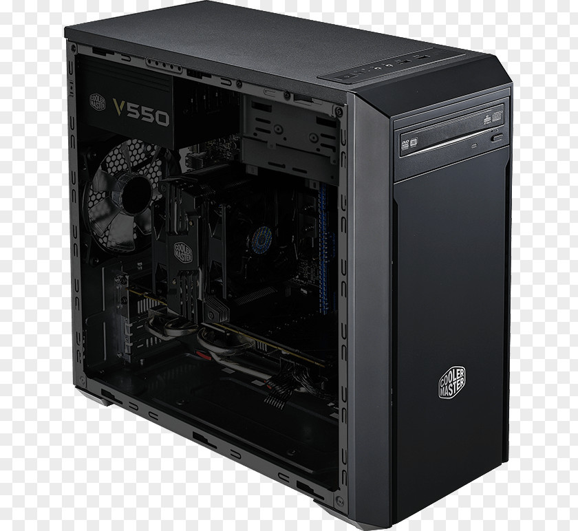 Computer Cases & Housings Power Supply Unit Socket AM4 Cooler Master MicroATX PNG