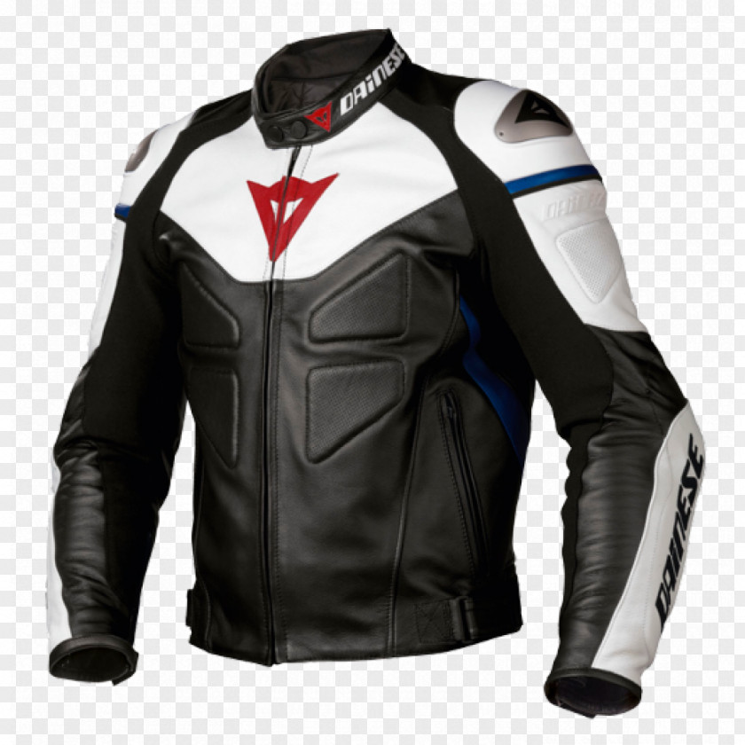 Jacket Leather Motorcycle Dainese PNG
