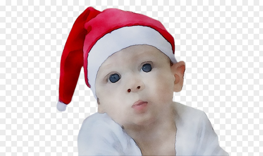 Santa Claus Infant Christmas Ornament Hat Toddler PNG