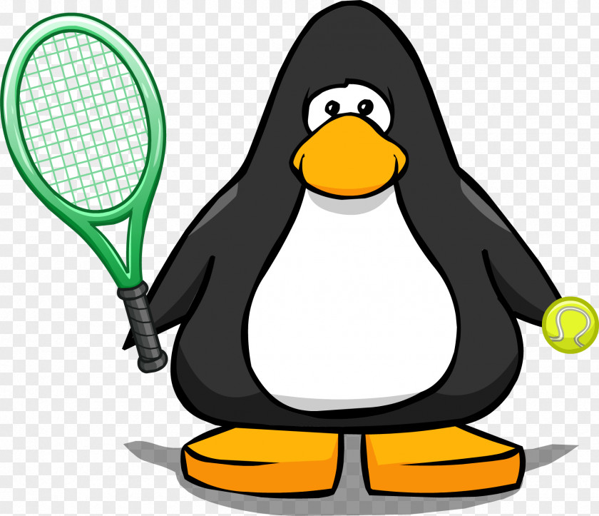 Tennis Club Penguin Baseball Glove Clip Art PNG