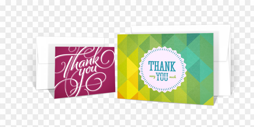 Thank You Card Greeting & Note Cards Text Typeface Rectangle Font PNG