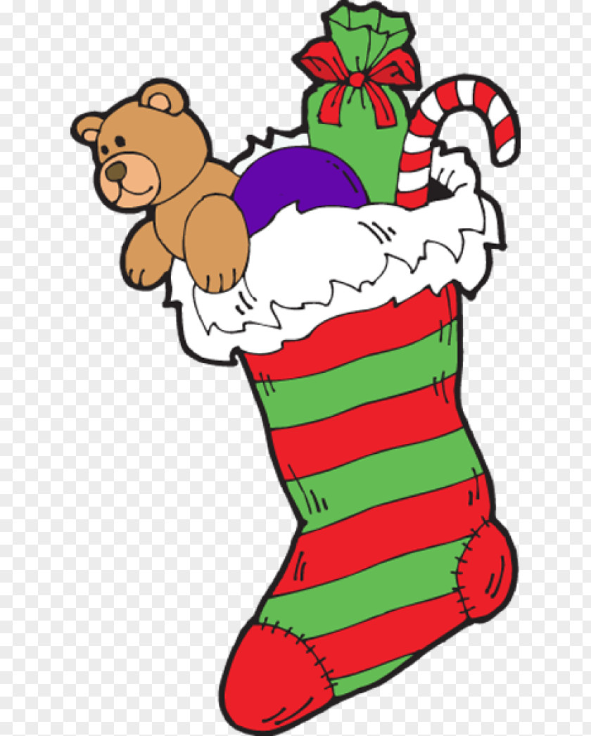 Christmas Stockings Decoration Clip Art PNG