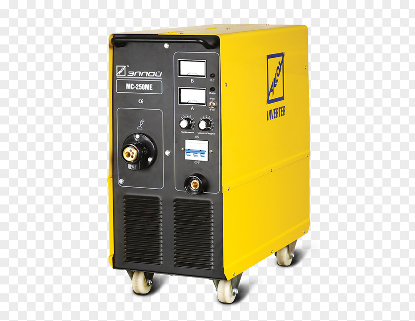 Yellow-line Напівавтоматичне зварювання Gas Metal Arc Welding Electrode Electric Generator PNG
