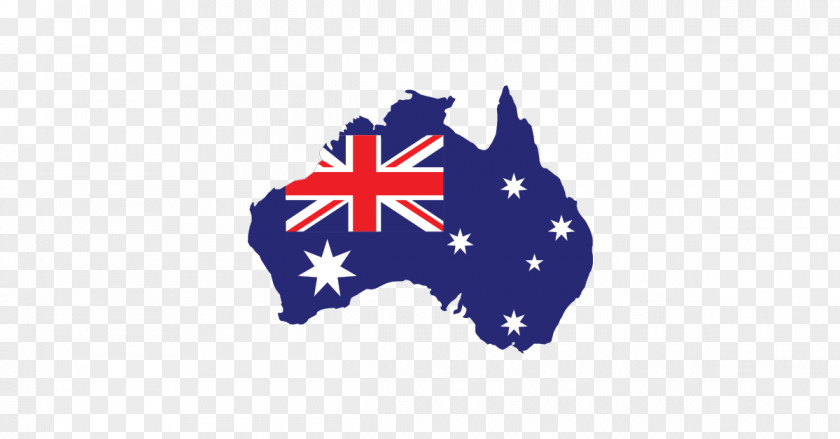 Australia Flag Hd Vector Map Clip Art PNG