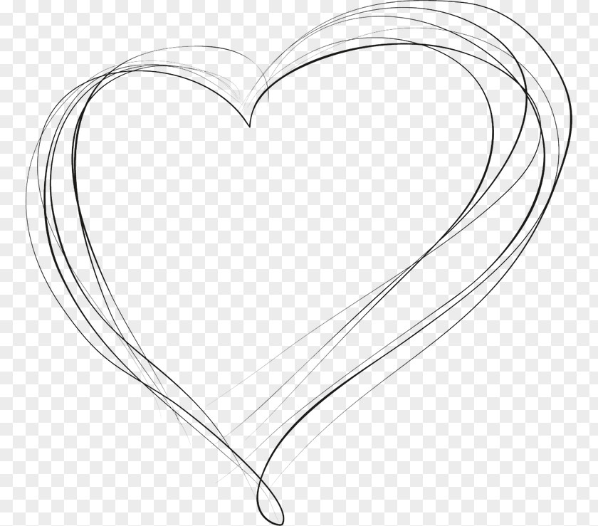 Heart Shoe Line Art Walking Product Design PNG