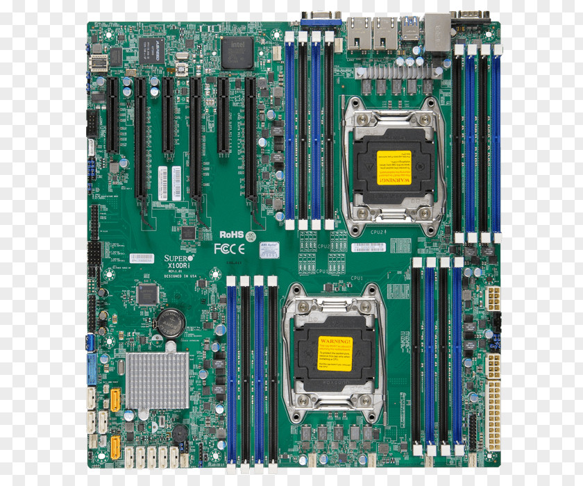 LGA 2011 PCI Express Motherboard DDR4 SDRAM Supermicro X10DRi PNG