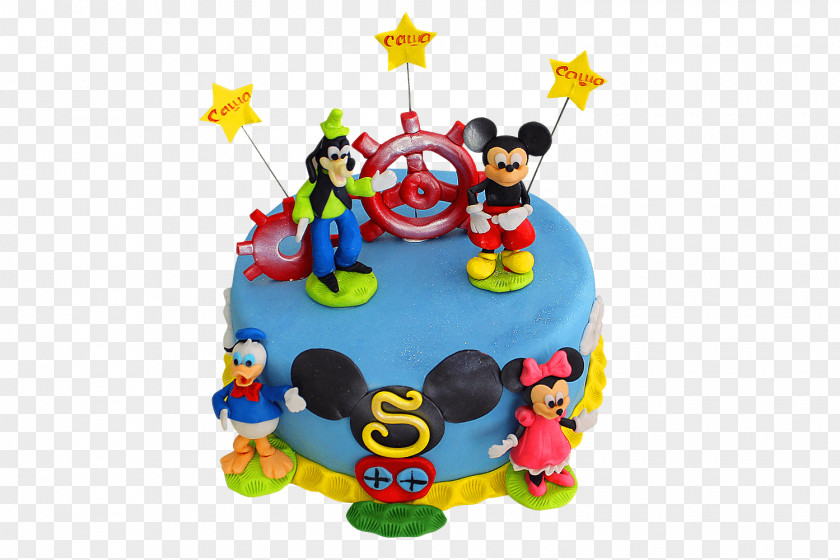 Mickey Mouse Birthday Cake Torte Minnie PNG