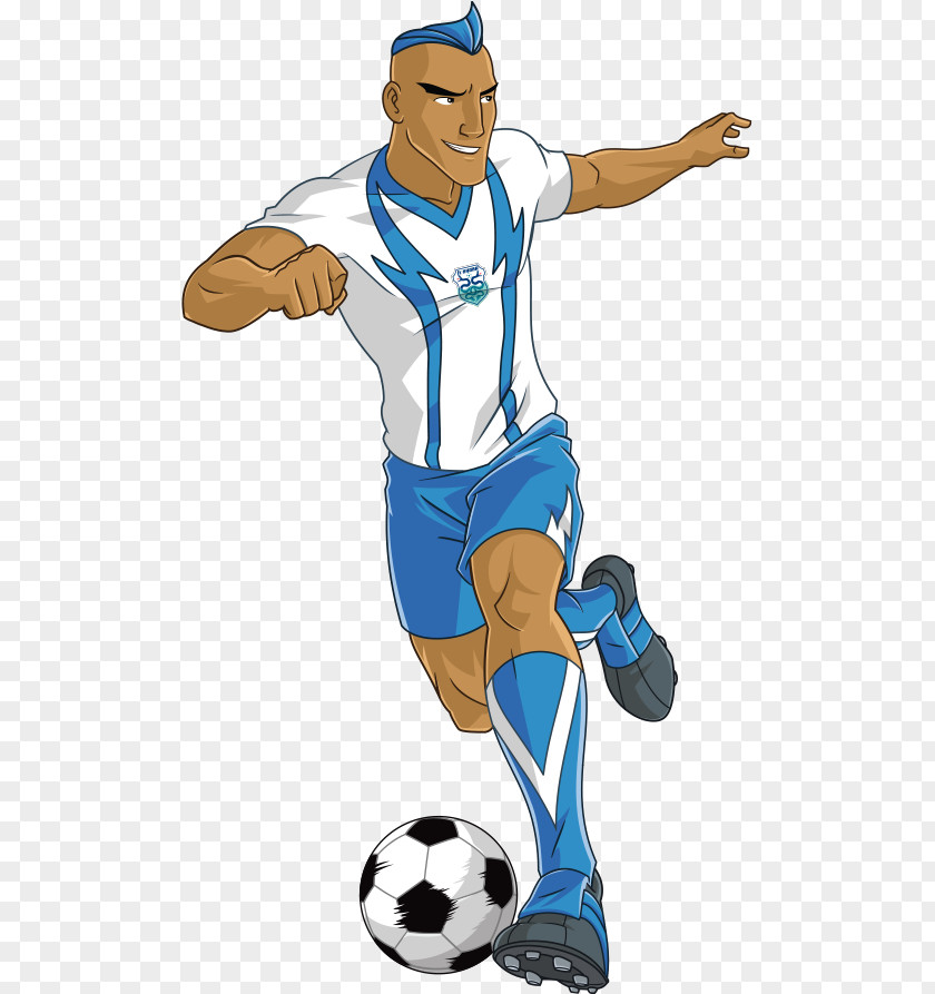 Supa Strikas Football Team Player PNG