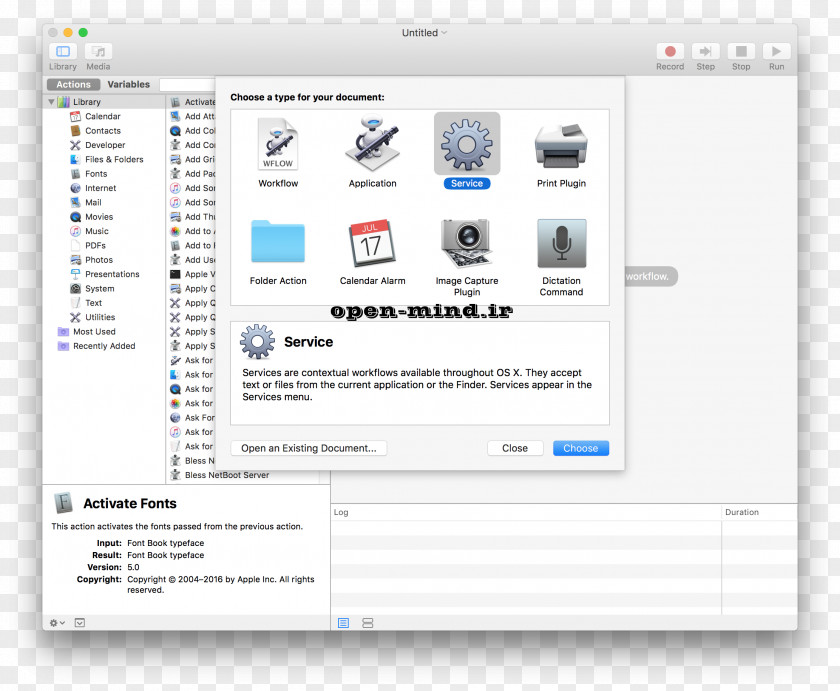 Apple Computer Program MacOS Mojave Automator PNG