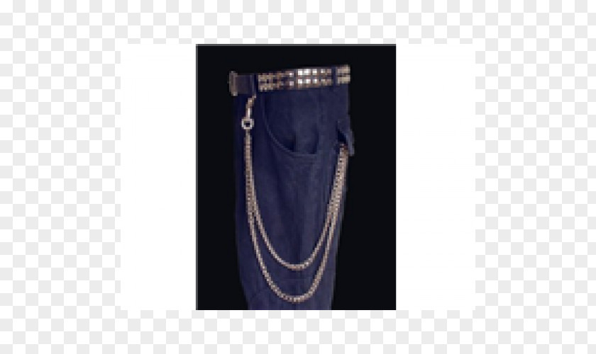 Hanging Chain Cobalt Blue PNG