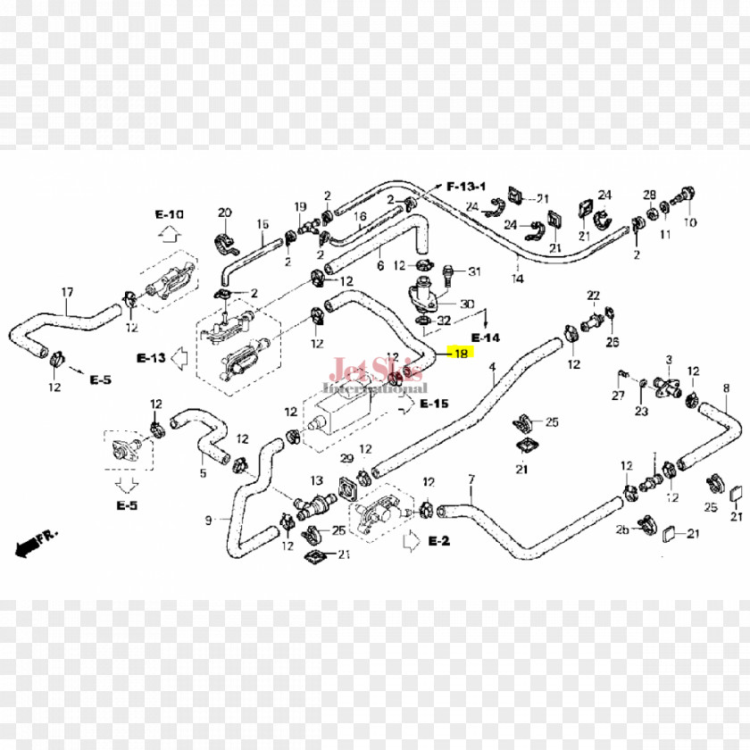 Honda Car Technology Flange PNG