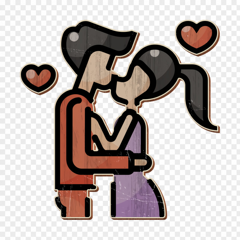 Kiss Icon Romantic Love PNG