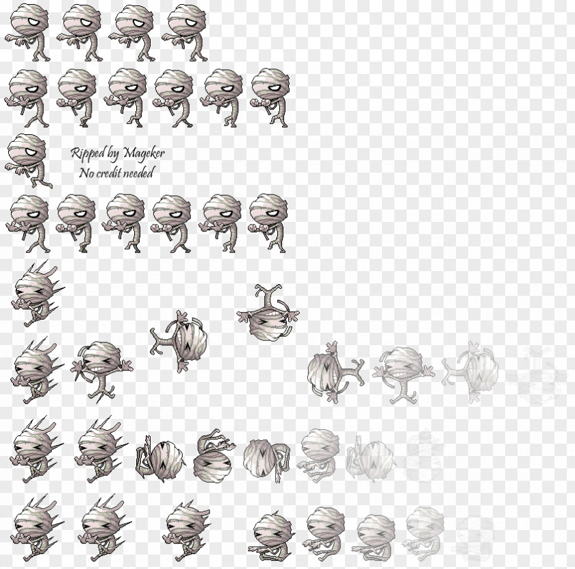 Sprite MapleStory Mummy Video Game PNG