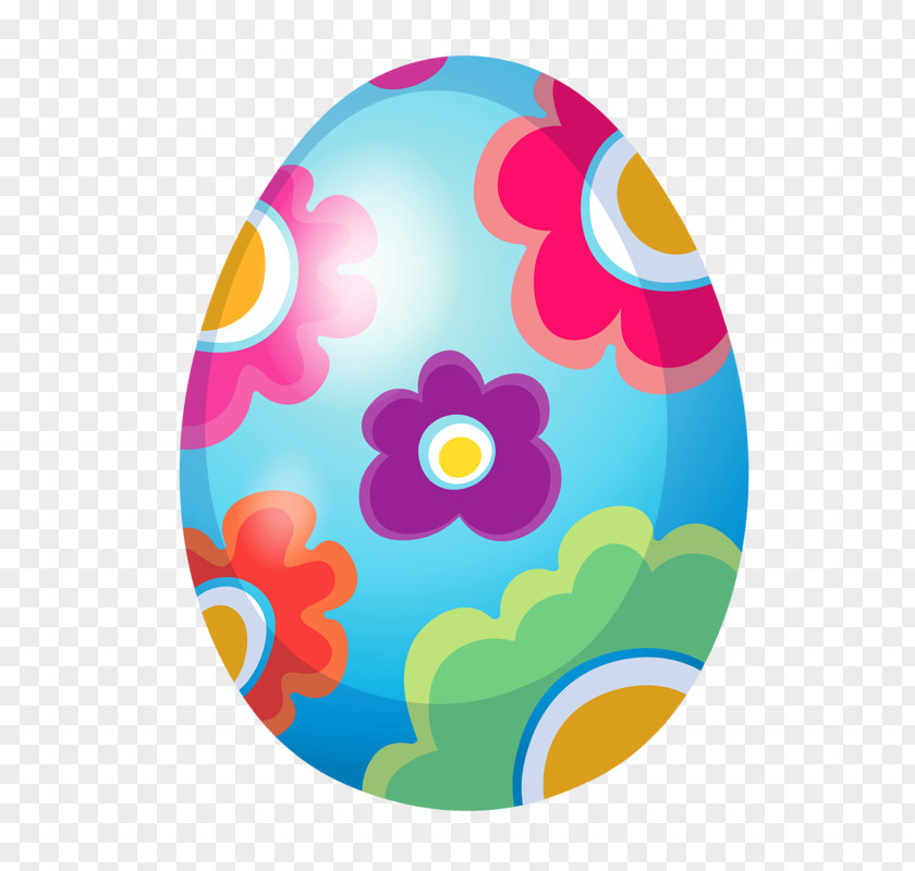 Hand-painted Eggs Easter Bunny Egg Cartoon PNG