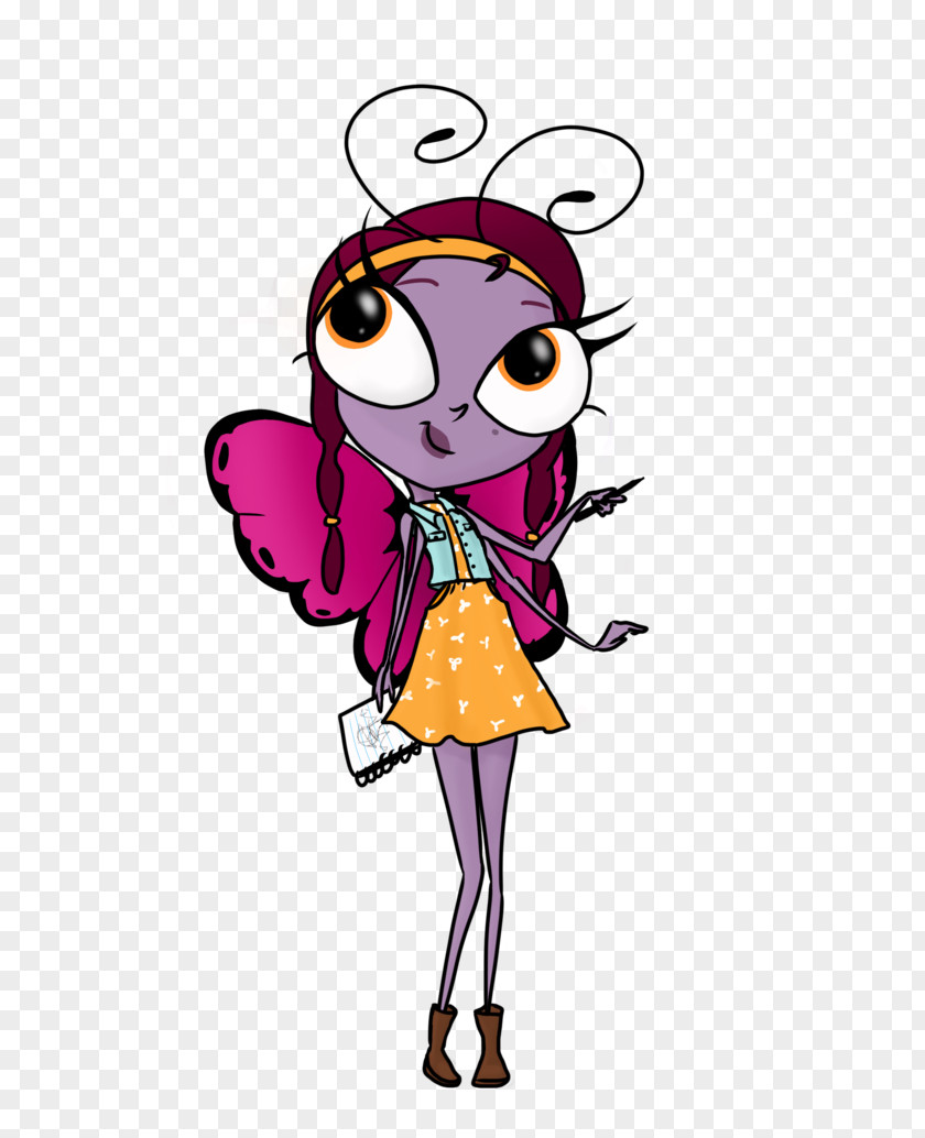 Insect Fairy Costume Design Clip Art PNG