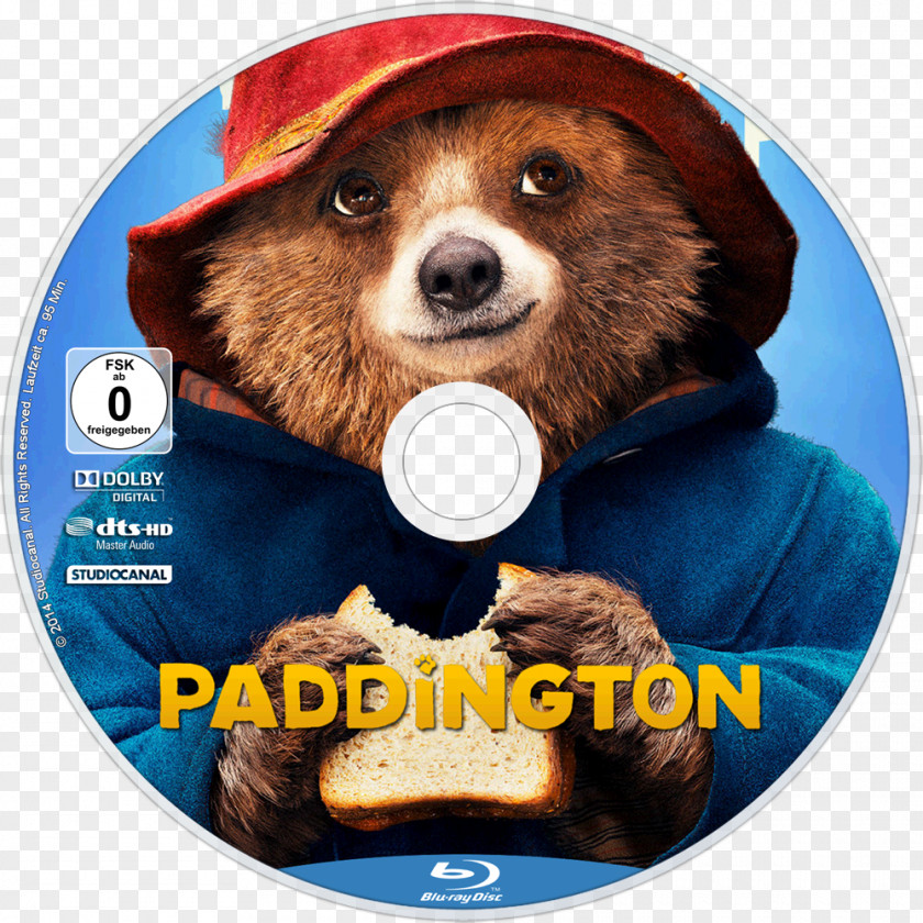 Youtube Paddington Bear Blu-ray Disc YouTube DVD Film PNG