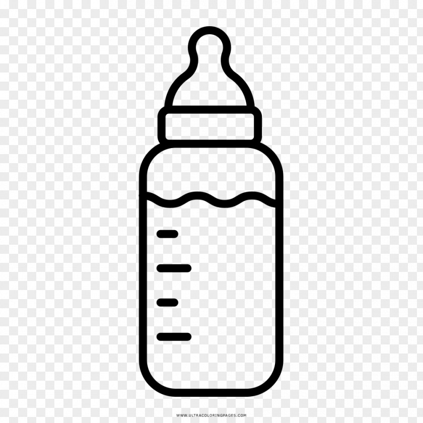 Baby Bottles Drawing Coloring Book Infant PNG