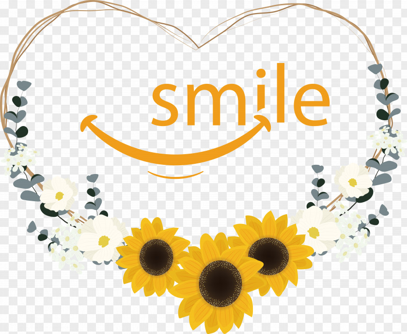 Drawing Common Sunflower Flower Logo Royalty-free PNG