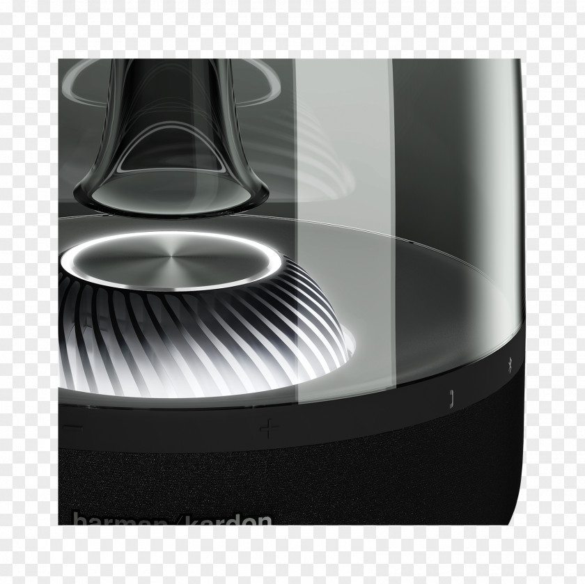Glow Ring Harman Kardon Aura Studio 2 Wireless Speaker Loudspeaker Onyx PNG