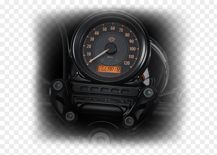 Motorcycle Harley-Davidson Sportster Motor Vehicle Speedometers Tachometer PNG