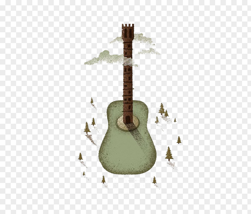 Acoustic Guitar Tiple Electric PNG